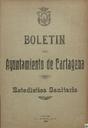 [Ejemplar] Estadística Sanitaria (Cartagena). 10/1920.