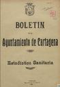 [Ejemplar] Estadística Sanitaria (Cartagena). 2/1921.