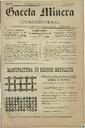 [Issue] Gaceta Minera (Cartagena). 17/6/1884.