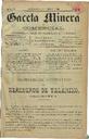 [Ejemplar] Gaceta Minera (Cartagena). 6/1/1885.