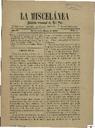 [Ejemplar] Miscelánea Revista Semanal de la Paz, La (Murcia). 31/3/1890.