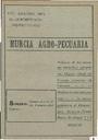 [Ejemplar] Murcia AGro-Pecuaria (Murcia). 12/1916.