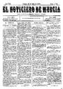 [Ejemplar] Noticiero de Murcia, El (Murcia). 25/7/1879.
