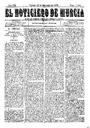 [Ejemplar] Noticiero de Murcia, El (Murcia). 12/9/1879.