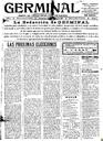 [Ejemplar] Germinal (Cartagena). 5/11/1917.