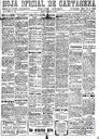 [Issue] Hoja oficial de Cartagena (Cartagena). 8/1/1940.