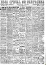 [Issue] Hoja oficial de Cartagena (Cartagena). 25/1/1940.