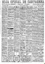 [Issue] Hoja oficial de Cartagena (Cartagena). 15/3/1940.
