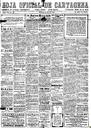 [Issue] Hoja oficial de Cartagena (Cartagena). 30/4/1940.