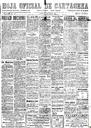 [Issue] Hoja oficial de Cartagena (Cartagena). 21/6/1940.