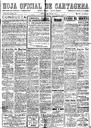 [Ejemplar] Hoja oficial de Cartagena (Cartagena). 3/7/1940.