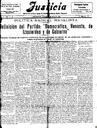 [Ejemplar] Justicia (Cartagena). 13/3/1932.