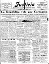 [Ejemplar] Justicia (Cartagena). 4/5/1932.