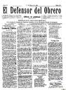 [Issue] Defensor del Obrero, El (Cartagena). 1/1/1910.