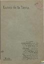 [Issue] Lunes de la Tierra (Cartagena). 15/4/1907.