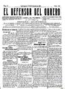 [Ejemplar] Defensor del Obrero, El (Cartagena). 15/10/1911.