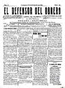 [Ejemplar] Defensor del Obrero, El (Cartagena). 15/11/1913.