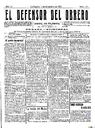 [Issue] Defensor del Obrero, El (Cartagena). 15/12/1913.