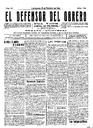[Issue] Defensor del Obrero, El (Cartagena). 15/2/1914.