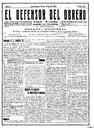 [Ejemplar] Defensor del Obrero, El (Cartagena). 16/7/1915.