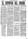 [Issue] Defensor del Obrero, El (Cartagena). 16/11/1917.