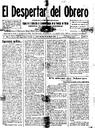 [Ejemplar] Defensor del Obrero, El (Cartagena). 16/3/1918.