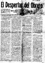 [Ejemplar] Defensor del Obrero, El (Cartagena). 6/4/1918.