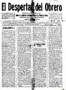 [Ejemplar] Defensor del Obrero, El (Cartagena). 20/4/1918.