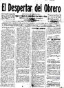 [Ejemplar] Defensor del Obrero, El (Cartagena). 5/5/1918.