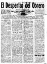 [Ejemplar] Defensor del Obrero, El (Cartagena). 11/5/1918.