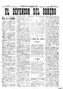 [Issue] Defensor del Obrero, El (Cartagena). 5/9/1919.
