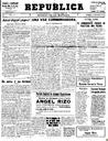 [Ejemplar] República : Diario de la mañana (Cartagena). 25/6/1931.