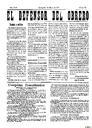 [Issue] Defensor del Obrero, El (Cartagena). 6/3/1925.
