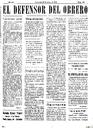 [Issue] Defensor del Obrero, El (Cartagena). 25/6/1926.
