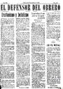 [Issue] Defensor del Obrero, El (Cartagena). 30/11/1926.