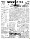 [Ejemplar] República : Diario de la mañana (Cartagena). 22/7/1931.