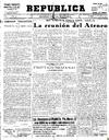 [Issue] República : Diario de la mañana (Cartagena). 23/7/1931.