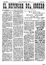 [Ejemplar] Defensor del Obrero, El (Cartagena). 7/2/1930.
