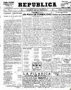 [Issue] República : Diario de la mañana (Cartagena). 26/7/1931.