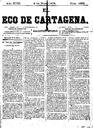 [Ejemplar] Eco de Cartagena, El (Cartagena). 9/1/1878.