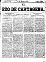 [Ejemplar] Eco de Cartagena, El (Cartagena). 17/1/1878.
