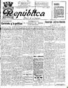 [Ejemplar] República : Diario de la mañana (Cartagena). 6/8/1931.