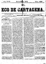 [Ejemplar] Eco de Cartagena, El (Cartagena). 24/1/1878.
