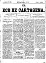 [Ejemplar] Eco de Cartagena, El (Cartagena). 25/1/1878.