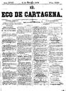 [Ejemplar] Eco de Cartagena, El (Cartagena). 9/2/1878.