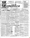 [Ejemplar] República : Diario de la mañana (Cartagena). 19/8/1931.
