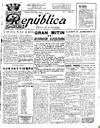 [Ejemplar] República : Diario de la mañana (Cartagena). 20/8/1931.