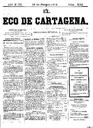 [Issue] Eco de Cartagena, El (Cartagena). 16/2/1878.