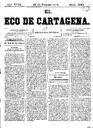 [Issue] Eco de Cartagena, El (Cartagena). 22/2/1878.