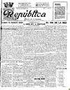 [Ejemplar] República : Diario de la mañana (Cartagena). 28/8/1931.